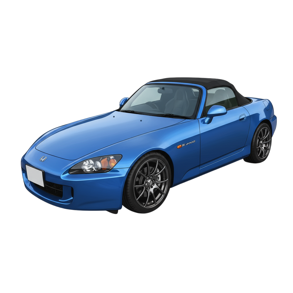 alt="ホンダS2000 AP1型の写真 / Honda S2000 AP1 front view"